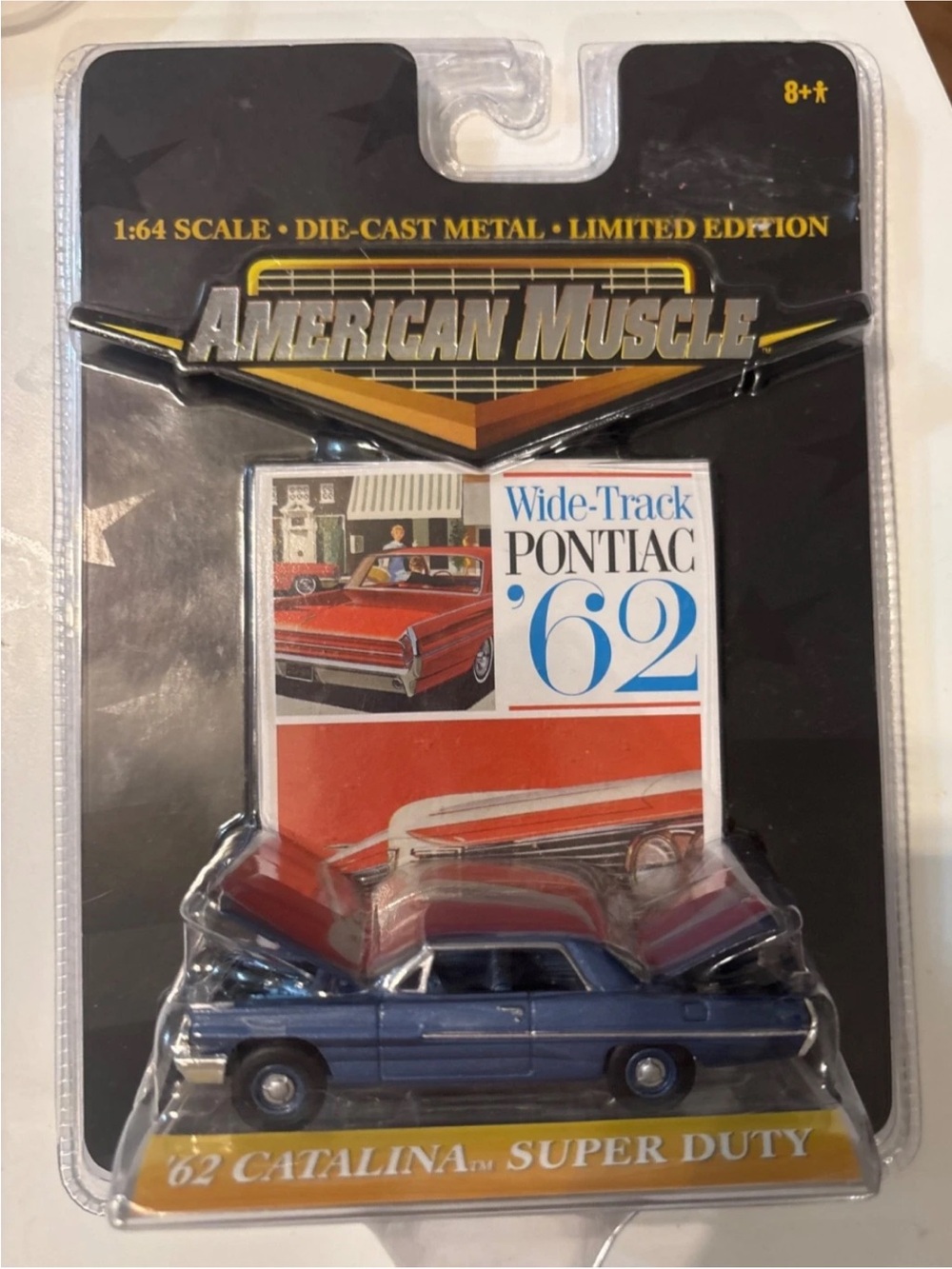 1962 Pontiac Catalina Die-Cast Model - Blue